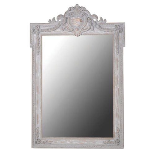 Crest Top Wall Mirror