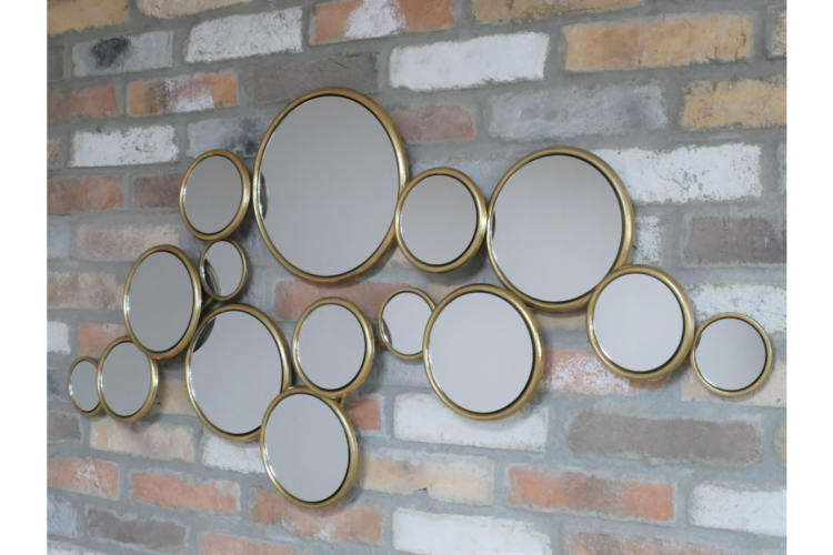 Metal Circles Mirror