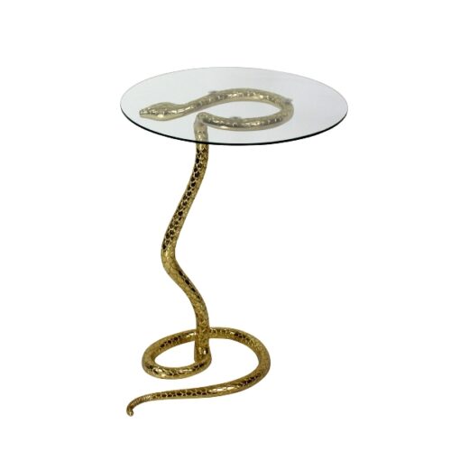 Gold Snake Side table