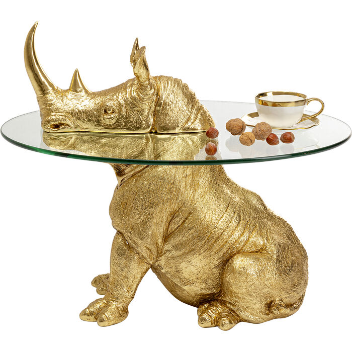 Sitting Rhino Side Table