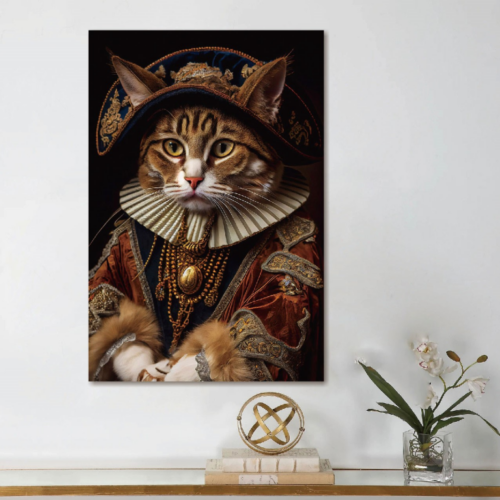 Royal Cat Wall Art