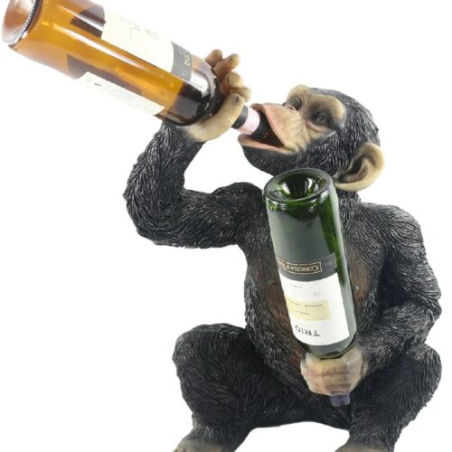 Boozy Chimp Wine Holder 51cm