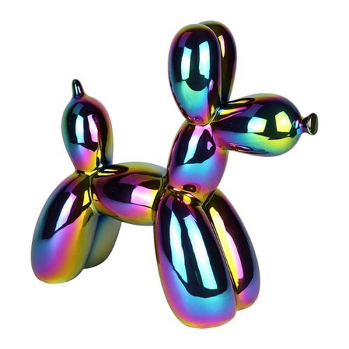 Modern Art Balloon Dog Iridescent
